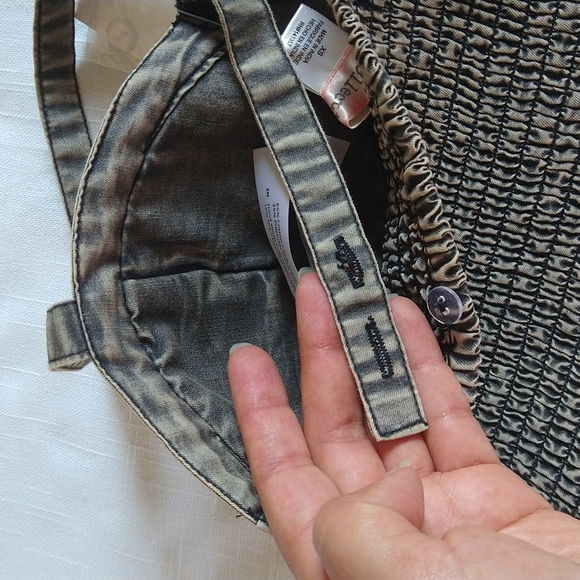 Strap bustier corset bralette crop top size xsmall - Picture 10 of 11